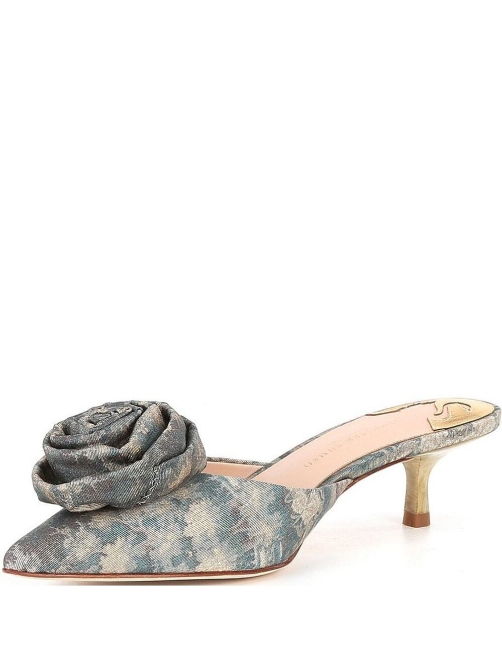 NWOB $129 Antonio Melani x Jennifer Sumko, the Jensy Nature Flower Dress Mules - Picture 4 of 6